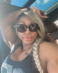 Monique Jones taking a selfie