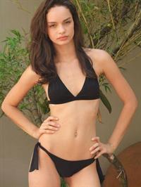 Luma Grothe in a bikini
