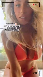 Hannah Palmer in a bikini