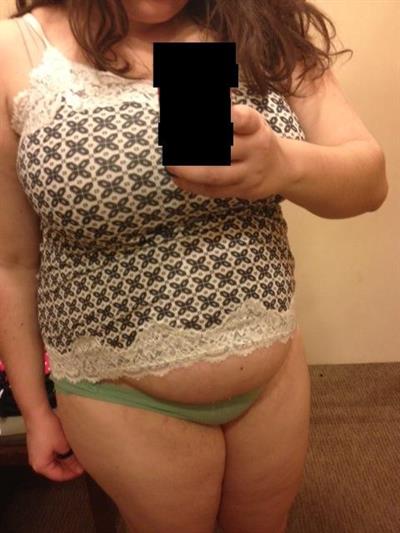 Anonymous in lingerie