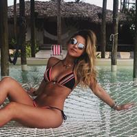 Julia Gomes in a bikini