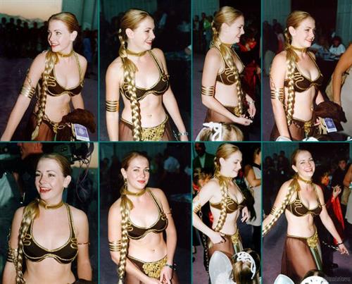 Melissa Joan Hart in a bikini