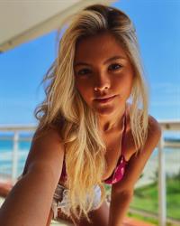 Julia Gomes in a bikini