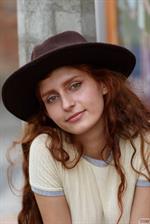 Rosa Calderon Cute Ginger in Shorts