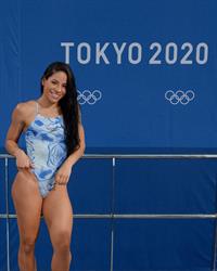 Beautiful Brazilian diver