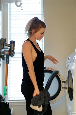 Kat Keen in Black Pants