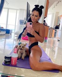 Anita Herbert in a bikini