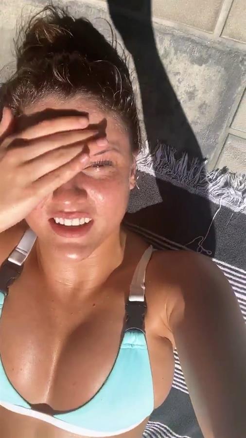 Jade Chynoweth in a bikini