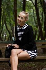 Vlada Romashina in Black Panties