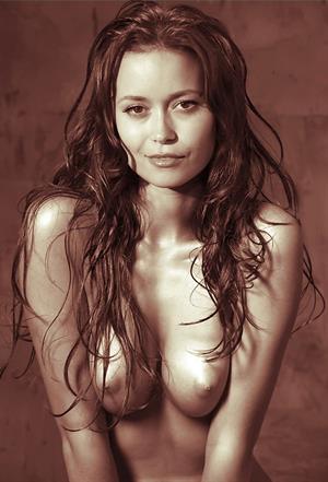 Summer Glau - breasts