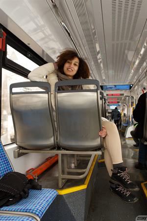 Solana Bardell Posing Topless