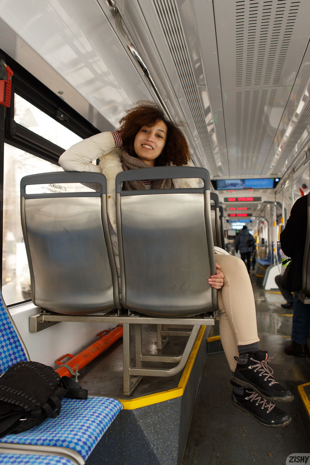 Solana Bardell Posing Topless