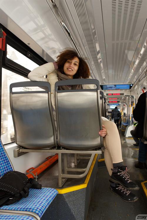 Solana Bardell Posing Topless