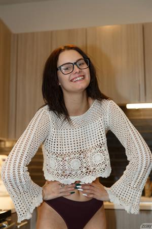 Busty Stella Barry in Underwear