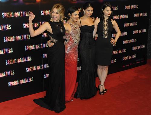 Selena Gomez Spring Breakers premiere in Madrid 2/21/13 