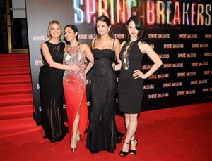 Selena Gomez Spring Breakers premiere in Madrid 2/21/13 