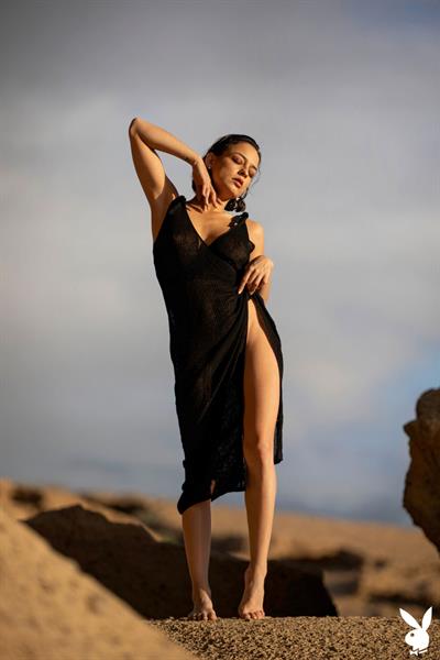 Joy Lamore Nude in the Hot Outdoors