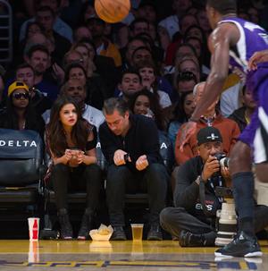Selena Gomez at Lakers vs Kings game 3/17/13 