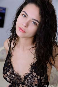 Dzhili In Lingerie and Jeans