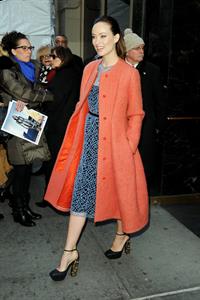 Olivia Wilde attends Calvin Klein Fall 2013 Presentation in New York City - February 14, 2013 