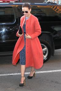 Olivia Wilde out in New York City - February 14, 2013 (Valentine's Day)