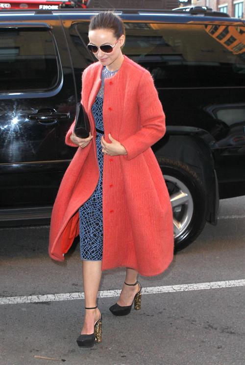 Olivia Wilde out in New York City - February 14, 2013 (Valentine's Day)