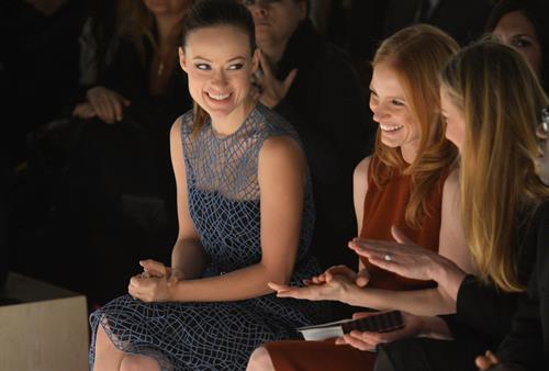 Olivia Wilde Pictures Olivia Wilde attends Calvin Klein Fall 2013 Presentation in New York City - February 14, 2013