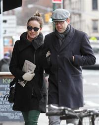 Olivia Wilde out walking in New York City on February 20, 2013