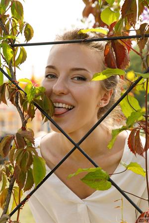 Sonya Buse Pictures Sonya Buse in Red Lace Panties