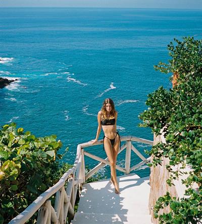 Sienna Schmidt in a bikini