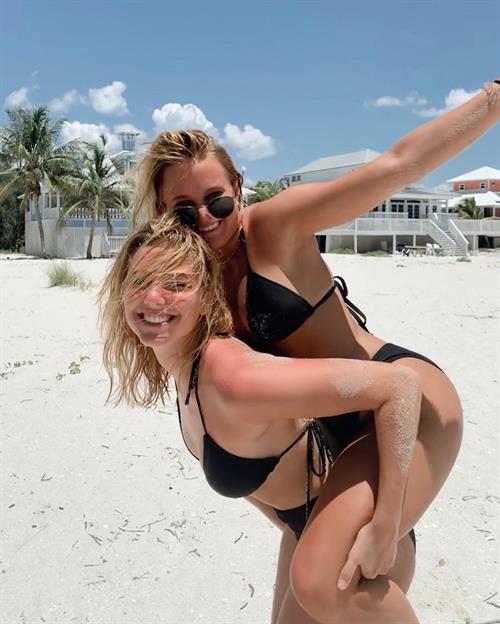 Macey Ravndalen in a bikini