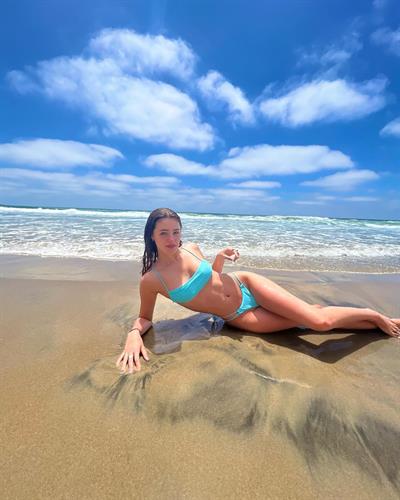 Jamie Duff in a bikini