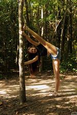 Athena Heart in Shorts and Panties