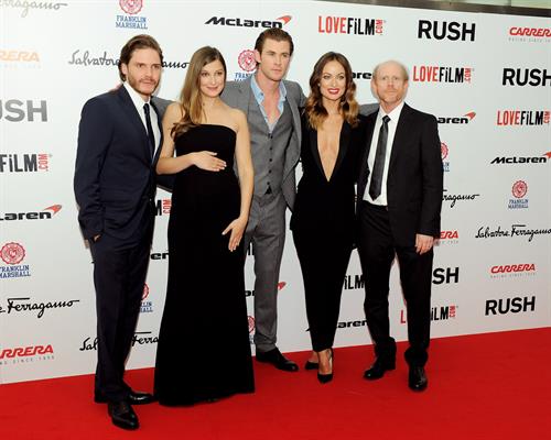 Olivia Wilde attending the  Rush  World Premiere on September 2, 2013