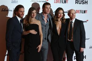 Olivia Wilde attending the  Rush  World Premiere on September 2, 2013