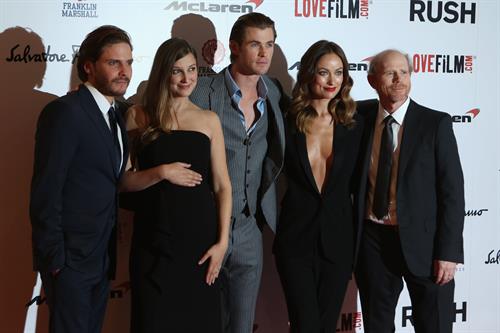 Olivia Wilde attending the  Rush  World Premiere on September 2, 2013