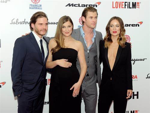 Olivia Wilde attending the  Rush  World Premiere on September 2, 2013