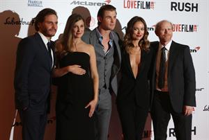 Olivia Wilde attending the  Rush  World Premiere on September 2, 2013