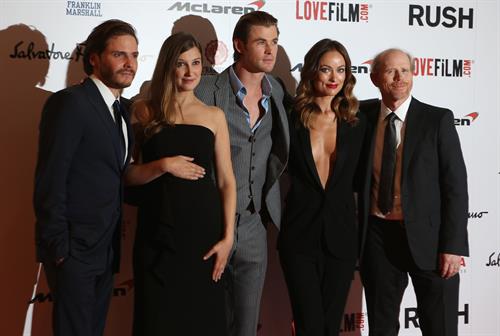 Olivia Wilde attending the  Rush  World Premiere on September 2, 2013