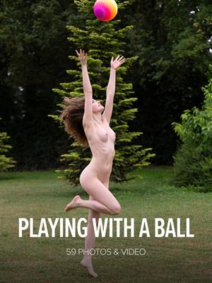 Guinevere Huney Nude Pictures Guinevere Huney: Playing With A Ball