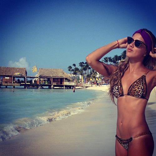 Catalina Uribe in a bikini