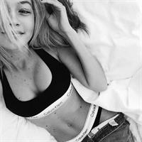 Gigi Hadid in lingerie