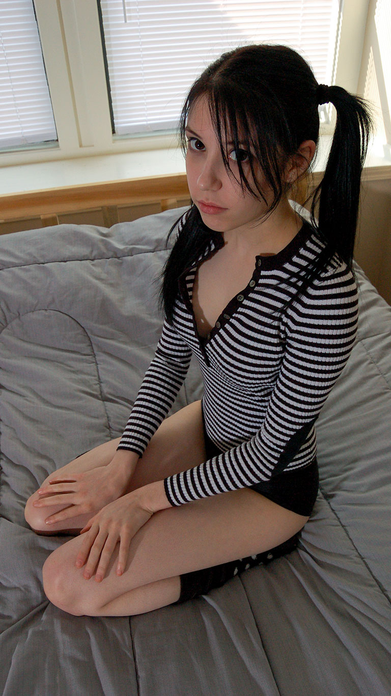 Alt Teen With Pigtails