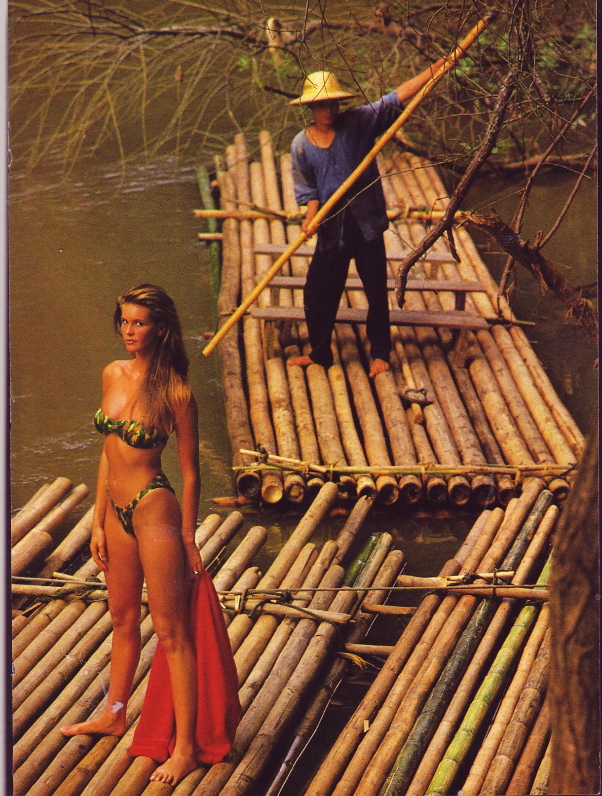 Elle MacPherson in a bikini