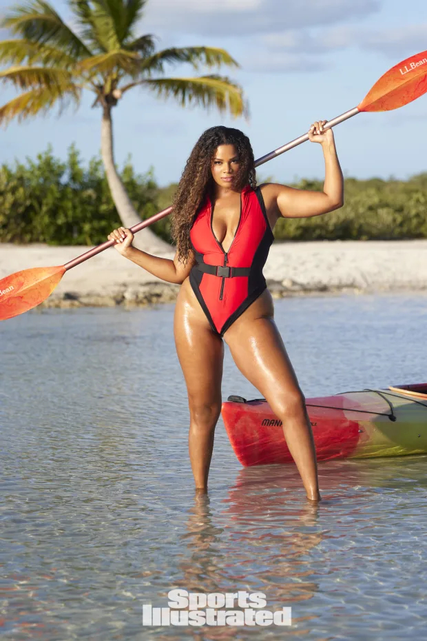 Kamie Crawford in a bikini