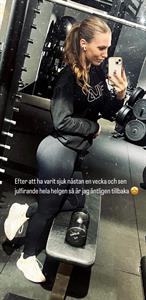 My Löfqvist taking a selfie