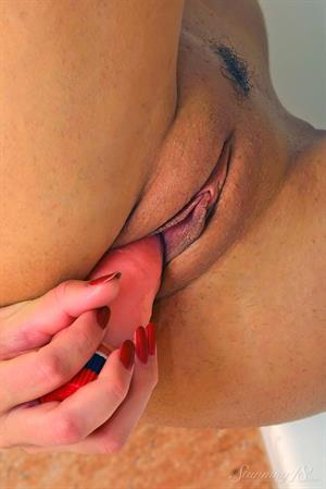 Graeae M Nude Pictures Masturbation in the Bathroom