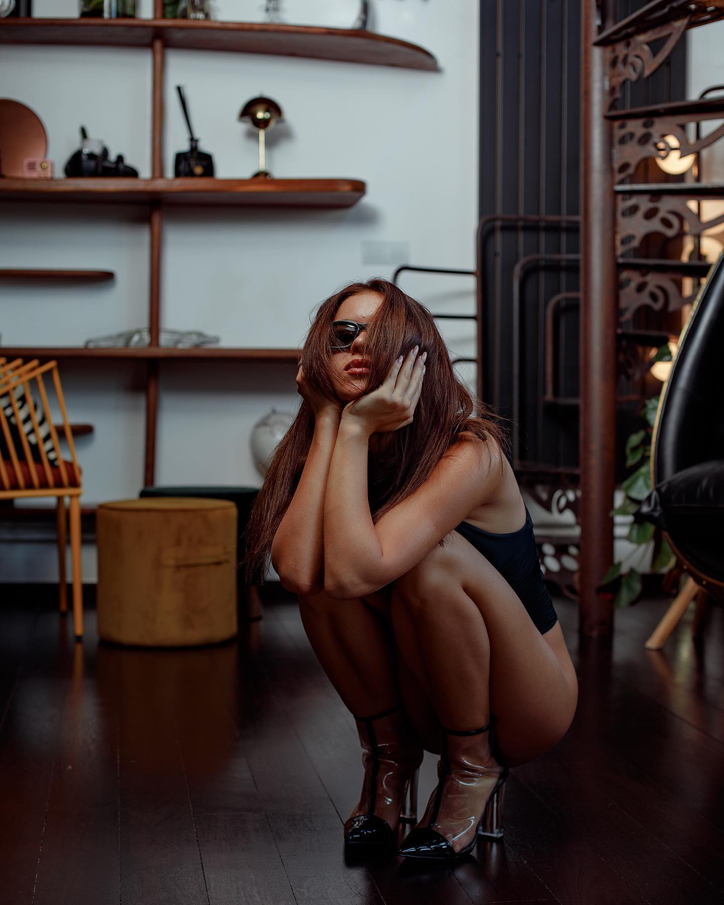 Lingerie photo shoot