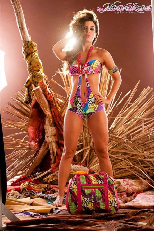 Natalia Vélez in a bikini