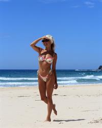 Kyrah Brock-Fenton in a bikini